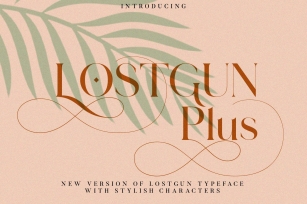 Lostgun Plus Font Download