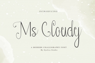 Ms Claudy Font Download