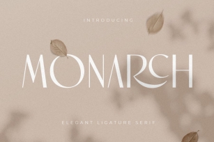 Monarch - Elegant Ligature Serif Font Download
