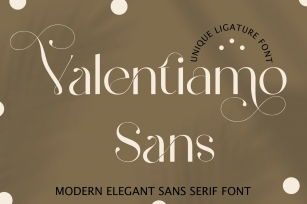 Valentiamo Sans Font Download