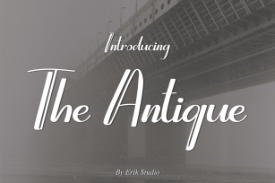 The Antique Font Download