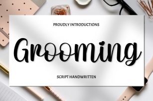 Grooming Font Download