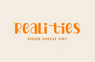 Realities Font Download