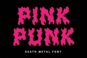 Pink Punk Font Download