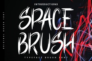 Space Brush Font Download