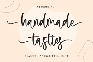 Handmade Tasties Font Download