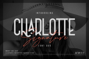 Charlotte Signature Duo Font Download