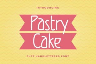 Pastry Cake Font Download