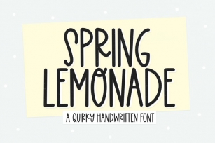 Spring Lemonade Font Download