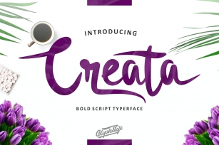 Creata Bold Script Font Download