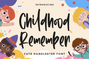 ChildhoodRemember Font Download
