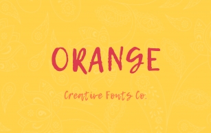 Orange Font Download