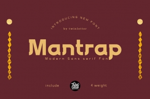 Mantrap Font Download