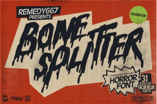 Bone Splitter Font Download