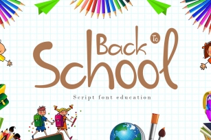 Backtoschool Font Download