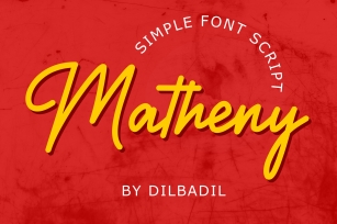 Matheny Monoline Script Font Download