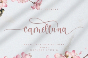 Camelluna Beauty Script Font Download