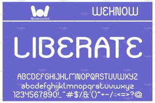 liberate font Font Download