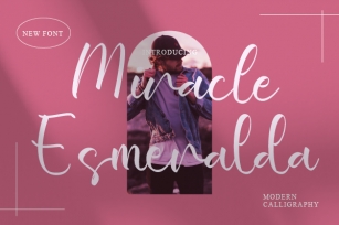 Miracle Esmeralda Font Download