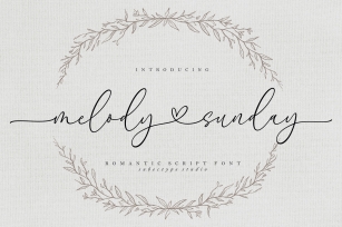 Melody Sunday Font Download