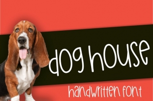 Dog House Handwritten Font Download