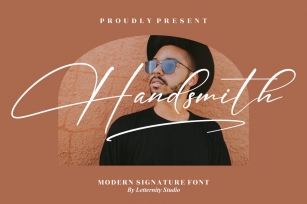 Handsmith Modern Signature Font LS Font Download