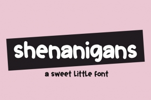 Shenanigans Handwritten Font Download