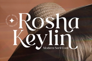 Rosha Keylin Typeface Font Download