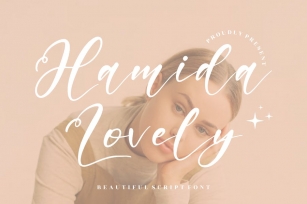 Hamida Lovely Beautiful Script Font LS Font Download
