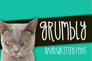 Grumbly Handwritten Font Download