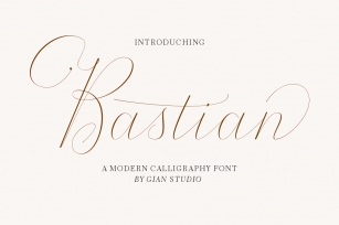 The Bastian Script Font Download