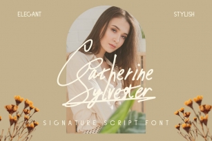 Catherine - Stylish Signature Font Font Download