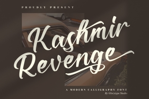Kashmir Revenge Font Download