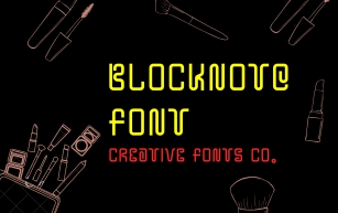 Blocknote Font Download