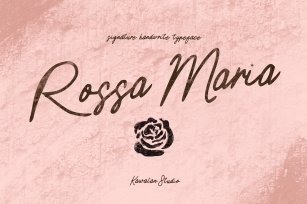 Rossa Maria Font Download