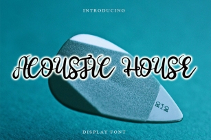 Acoustic House Font Download