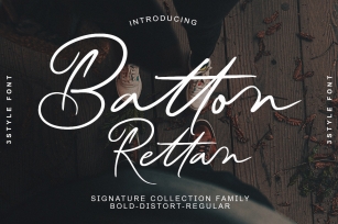 Batton Rettan Font Download