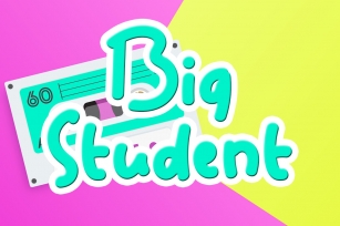 Big Student Font Download