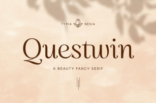 Questwin - Beauty Elegant Fancy Serif Font Download