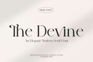 The Devine - Modern Stylish Font Download