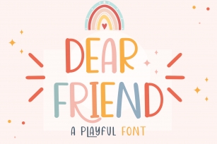 Dear Friend Font Download