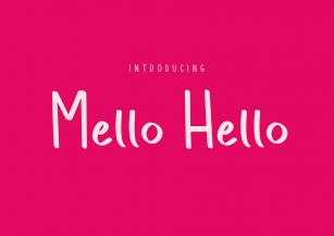 Mello Hello Font Download