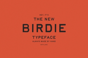 Birdie Font Download