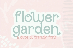 Flower Garden Font Download