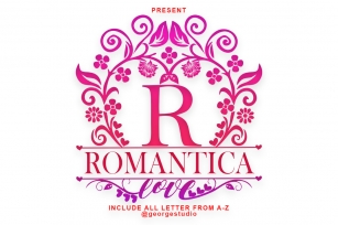 Romantica Monogram Font Download