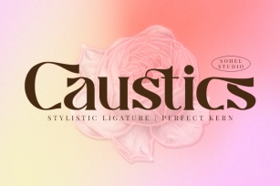 Caustics | Modern Serif Typeface Font Download