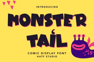 Monster Tail Font Download