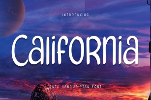 California Display Font Download