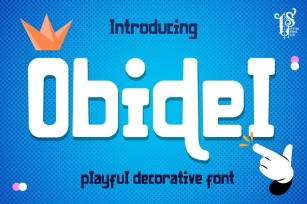 Obidel - Playful Decorative Font Download