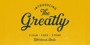 Greatly Stamp Font Download